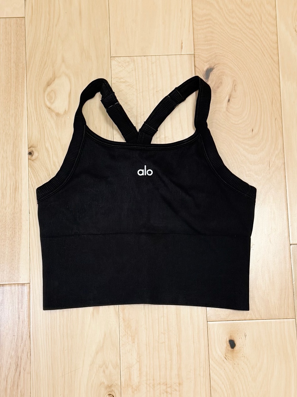 Alo Yoga Women’s Seamless Ribbed Favorite Bra Tank